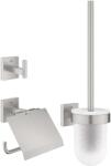GROHE QuickFix Start Cube - WC-kiegészítő készlet 3 az 1-ben, supersteel 41123DC0 (41123DC0)