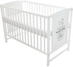  Bajka fehér 60*120 cm kiságy - Best friends - babastar