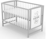  Bajka szürke/fehér 60*120 cm kiságy - Best friends