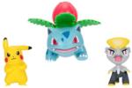 Pokémon 3 db-os figura csomag - Pikachu, Jangmo-o, Ivysaur