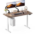 StableDesk Birou reglabil electric StableDesk Plus 2 (Model 2025), 2 motoare, Ridica 100 kg, Controler cu Butoane, Aplicatie Smart pentru Telefon, Ergonomic, 3 F (SD-113-AL-D-RB-160x80)