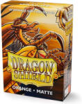  Dragon Shield Matte Orange 60 Japanese Size - 62x89mm - Narancssárga (60db/csomag)