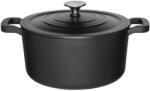 Maku Kitchen Life Чугунена тенджера maku с капак и емайлирано покритие - Ø24 х 12.5 см (tb maku 295734)