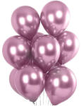 Flippy Set 10 Baloane din Latex Chrome, Flippy, Model Party, 23 cm, Mov, 2.2 g (teo-130912)