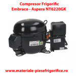 Embraco-aspera Compresor frigorific Embraco Aspera NT6220GK | NT 6220 GK | R404A | 220-240V-1-50Hz/230V-1-60Hz