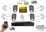 Monitorrs Security - Hybrid Light IP kamerarendszer 4 kamerával 2 Mpix WT - 6213K4
