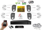  MS - Hybrid Light IP kamerarendszer 4 kamerával switchel 2 Mpix WT - 6213K4B
