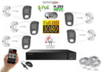 Monitorrs Security - Hybrid Light IP kamerarendszer 5 kamerával 2 Mpix WT - 6213K5