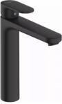Hansgrohe Vernis Blend ComfortZone 190, Matt Fekete, Álló, Magasított, Egykaros Mosdócsaptelep, Lefolyógarnitúra Nélkül, Átfolyós Vízmelegítőkhöz Alkalmas