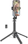 hoco. Bluetooth távvezérlős tripod szelfibot K21 fekete