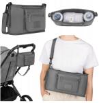 Lionelo Rendszerező Táska Babakocsihoz Lionelo Little Cube (LO-LITTLE CUBE GREY 1PC)