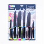 TOO KT-161 Paris , 6 db-os, Rozsdamentes acél, Konyhakés készlet (KT-161)