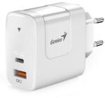 Genius PD-65AC 65W USB/Type-C adaptor de alimentare alb 32590010400 (32590010400)
