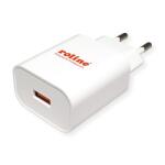 Roline Încărcător de perete, 1x USB3.0 Type-A 18W, alb 19.11. 1061-10 (19.11.1061-10)