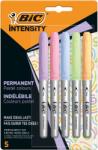 BIC 5 db-os tartós színű BIC marker készlet, pasztell, buborékfólia (999132)