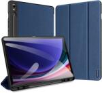 Tokgalaxis Tablettok Samsung Galaxy Tab S9 FE 10, 9 coll (SM-X510, SM-X516) - Dux Ducis Domo kék színű smart case ceruza tartóval