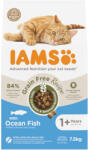 Iams 7, 5kg IAMS Advanced Nutrition Grain Free tengeri hal száraz macskatáp