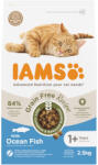 Iams 2x2, 5kg IAMS Advanced Nutrition Grain Free tengeri hal száraz macskatáp