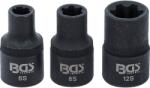 BGS technic RIBE dugókulcs készlet, bordás profil M6S-M12S, 3db (BGS-9336)