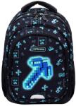 Astra Dark Pixel ergonomikus iskolatáska, hátizsák - 2 rekeszes (502025014) (A502025014)