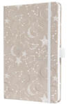 Sigel Naptár, A5, heti, 2026, kemény borító, SIGEL Jolie, Cosmic Fantasy Beige (SIJ6349) (SIJ6349)