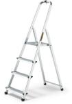 IRIS TOOLS HL-400-4S 4 (3+1) lépcsős alumínium létra, összecsukható, 125 kg teherbírás (HL-400-4S) - officedepot