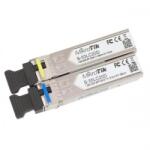 MikroTik Transceiver MicroTik SFP 1.25GB S-3553LC20D, TX 1310 / RX 1550 nm, Single-Mode, DDM, 20 km, LC/UPC, 2 bucati (MT S-3553LC20D)