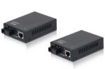 LevelOne Convertor Media Level One FVT-1102 100MB, 1310/1550nm, Single-Mode, 20km, RJ45 - SC, 2 bucati (FVT-2202)