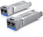 Ubiquiti Transceiver Ubiquiti SFP+ 10GB UACC-OM-SM-10G-D-20, 1310 nm, Single-Mode, 10 km, Duplex LC/UPC, 20 bucati (UACC-OM-SM-10G-D-20) - flax