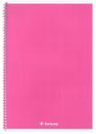 Fortuna Spirálfüzet vonalas FORTUNA Monocolor A/5 70 lapos rózsaszín 01.02119 (01.02119)