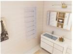 Rune Calorifer de baie portprosop Rune Tindra 1250x500 mm alb lucios (5940541332503)