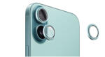Evelatus Протектор за камера iPhone 16, 16 Plus EVELATUS Armor Teal