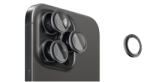 Evelatus Протектор за камера iPhone 16 Pro/iPhone 16 Pro Max EVELATUS Black