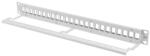 Lanberg Üres patch panel 24 port 1U 19" tehermentesítővel, szürke PPKS-1024-S (PPKS-1024-S)