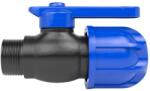 Berger Robinet Apa PEHD, Mufa - Filet Exterior, 20 mm x 1/2 inch, Z-tools (ZLN-EXT9906532)