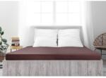 4Home Cearșaf de pat jersey 4Home Ideal maro închis, maro închis, 90 x 200 cm