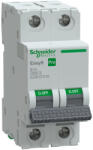 Schneider Electric EASY9 PRO EZ9F27210 Kismegszakító 2P, 10A, B karakterisztika, 6 kA (EZ9F27210)