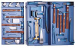 Picard Trusa de tinichigerie cu ciocane si stecluri de finisat, 29 piese, Picard 254, 0025400 (0025400) Trusa unelte