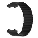  Amazfit T-Rex 3, szilikon pótszíj, mágneses zár, 3D minta, fekete
