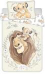Otthonkomfort Oroszlánkirály Yellow ovis 2 részes pamut-vászon ágyneműhuzat