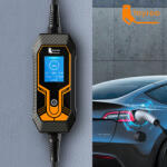 Feyree elektromos autó fali töltő hordozható töltő 22kW 5m Type2 (32A22Kw5mT2Portable)