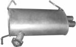 Polmo hátsó kipufogódob, Citroen C-Crosser, Mitsubishi Outlander, Peugeut 4007 2.2D, 2006-2013