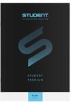 ICO Füzet, tűzött, A4, sima, 32 lap, ICO Student Premium , fekete (7500107004) - tabexpress