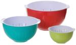 Magic home Boluri salata, plastic, set 3 buc, 1.2/2/3.4 L, MagicHome (801523) - evelise Castron