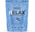 Pure Gold Relax - pudră pentru băutură cu colagen, inulină, triptofan, vitamina D și extracte vegetale - 300 grame