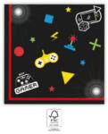  Gaming Party szalvéta 20 db-os 33x33 cm FSC (PNN93772) - oliviashop