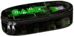 St. Majewski Penar borseta 1 compartiment, 1 extensie, oval, Majewski, Colectia Green Game 2025, PC-01, 20.5x9.5x5 cm (5903235681547) Penar
