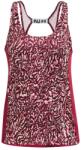 Under Armour Women's UA Fly-By Printed Tank - black rose/reflective - Roșu