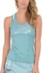 Lucky in Love Can't Find Me Love Feelin' Mesh Tank With Bra - eucalyptus - Albastru