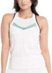 Lucky in Love Cool Urbana V. I. P. Tank w/Bra - white - Alb